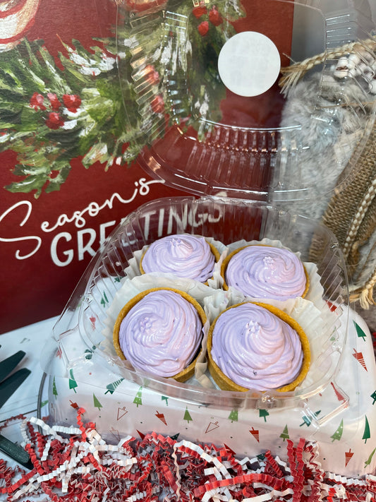 Ube Cheesecake Mini Tart