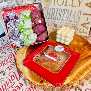 Holiday Cookie Sampler w/ Holiday Tin