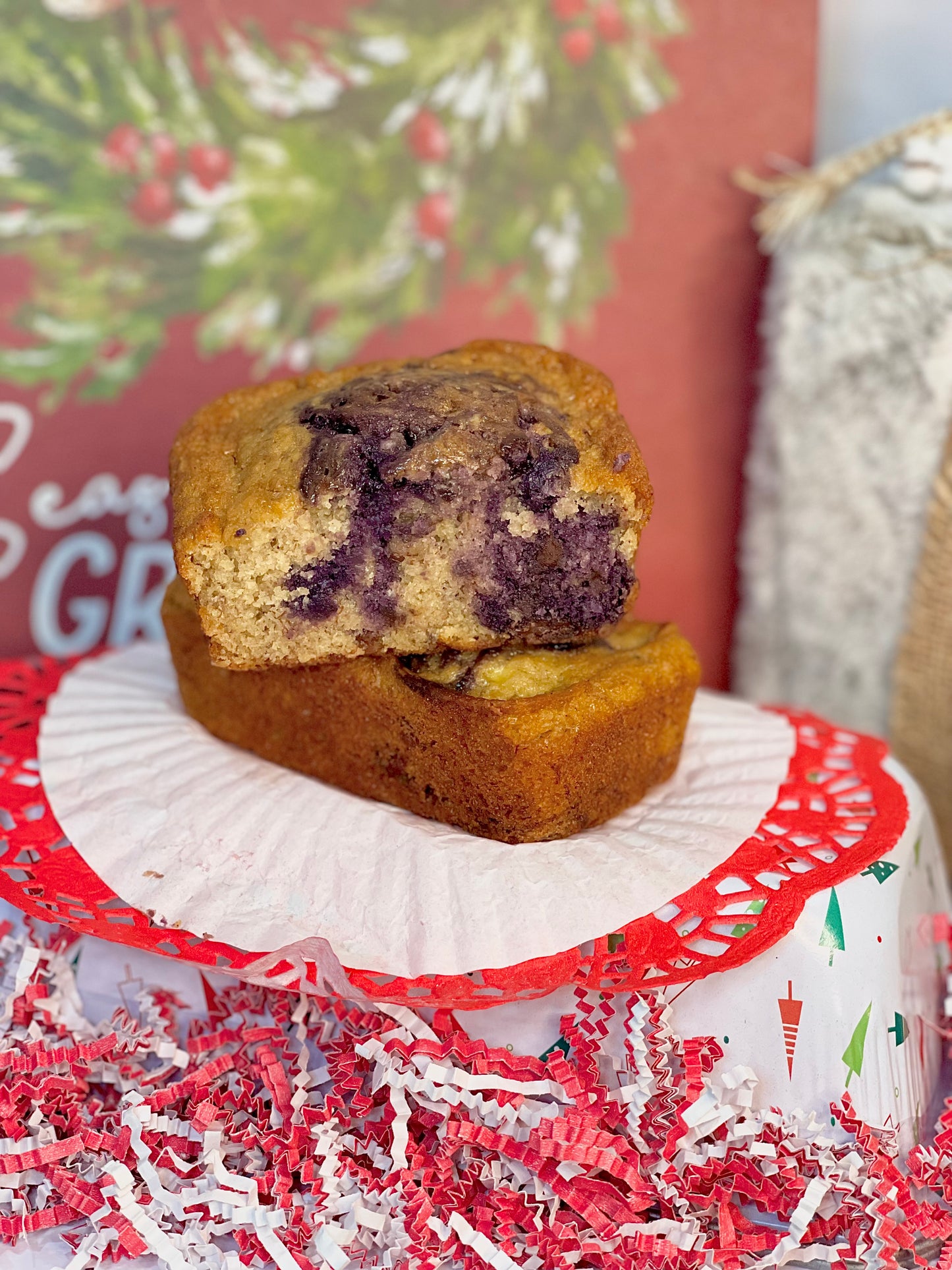 Ube Marbled Banana Bread