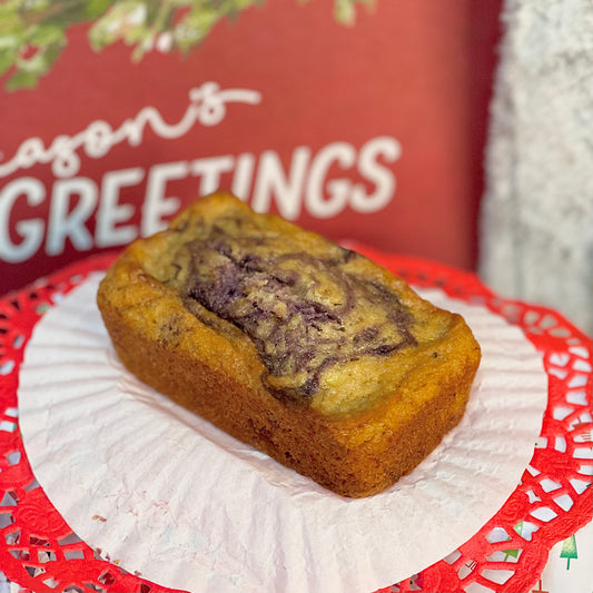 Ube Marbled Banana Bread