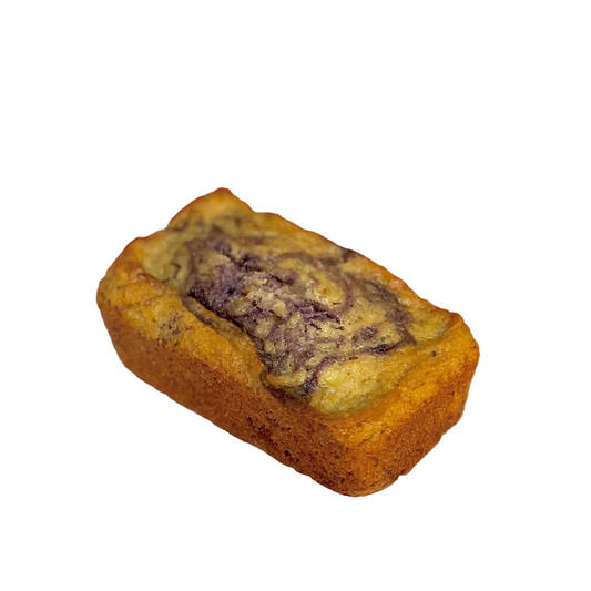 Ube Marbled Banana Bread